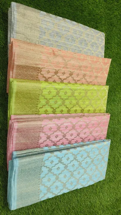 Banarsi   tasar silk uploaded by Mariyam Fabric on 12/5/2023