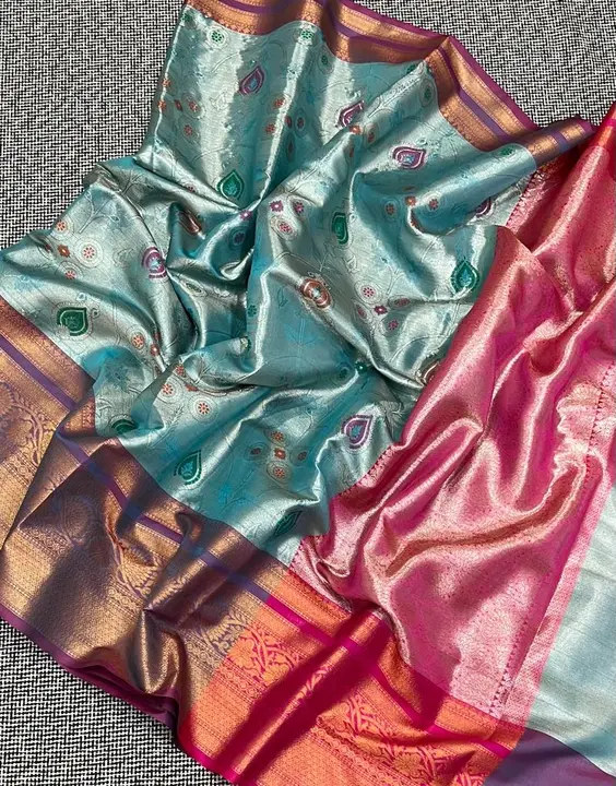 Tissue Waskat Saree uploaded by Alim fabrics on 12/5/2023