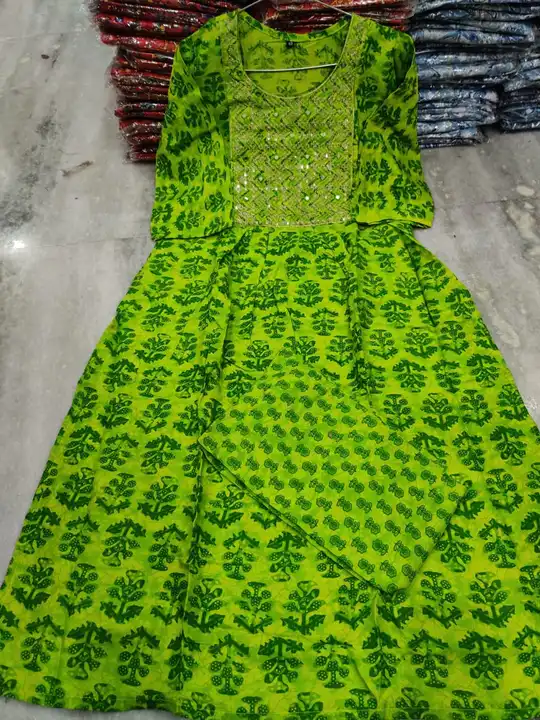 Nayra cut Kurtis pant sets uploaded by Shree Shyam Fashion on 12/6/2023