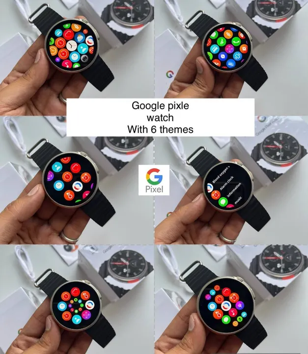 ⌚Google Smart Watch 1 time in India 🇮🇳  uploaded by Online_seller on 12/6/2023