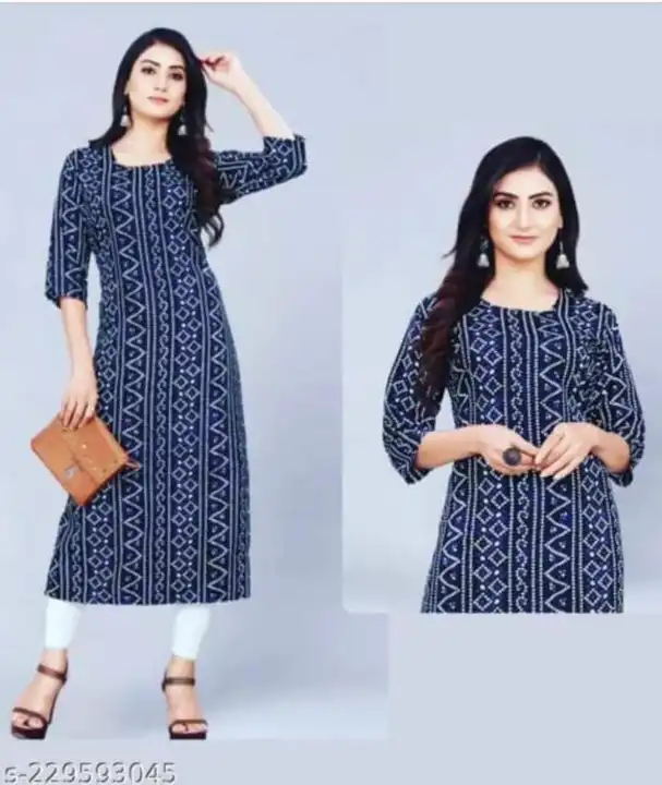 Only Kurti

600 PC's Available 

ALL FULL SLEVE

FEBRIC - AMERICAN CREPE

SIZE - M TO XXL MIX

MOQ - uploaded by Krisha enterprises on 12/6/2023