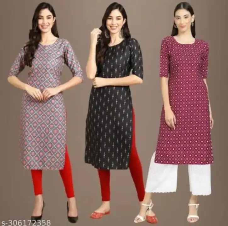 Only Kurti

600 PC's Available 

ALL FULL SLEVE

FEBRIC - AMERICAN CREPE

SIZE - M TO XXL MIX

MOQ - uploaded by Krisha enterprises on 12/6/2023