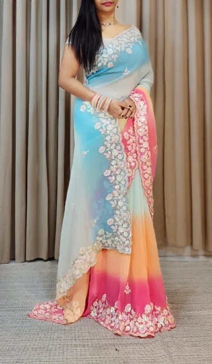 Saree uploaded by Taha fashion from surat on 12/6/2023