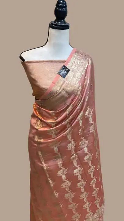 PURE KHADI GEORGETTE BANARASI SAREE  uploaded by S.N.COLLECTIONS  on 12/6/2023