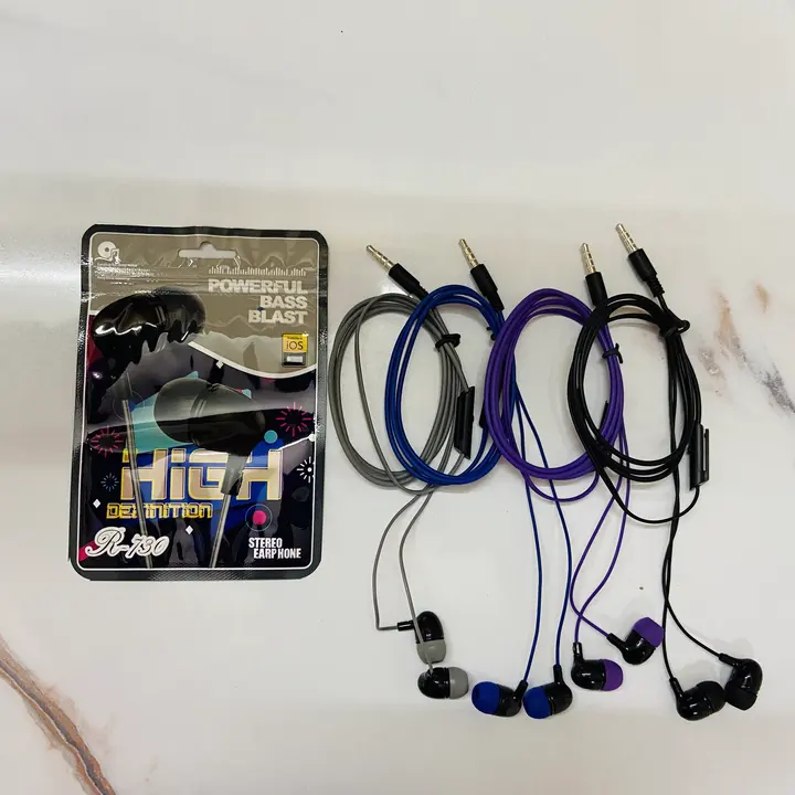 Mix Earphone Multi Coloure  uploaded by business on 12/6/2023
