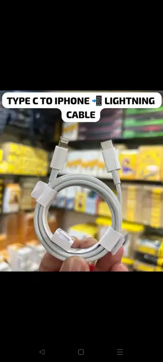 Type -C To IPhone cable  uploaded by business on 12/6/2023