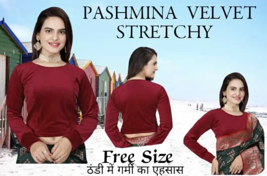 Pasmina lycra blouse  uploaded by Brothers branded costumes on 12/7/2023