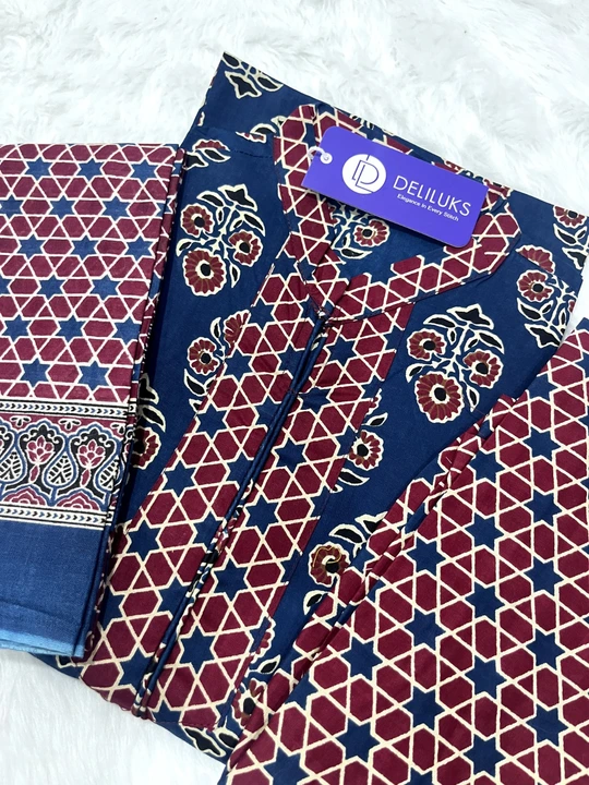 New Pure Cotton Printed Suit uploaded by business on 12/7/2023