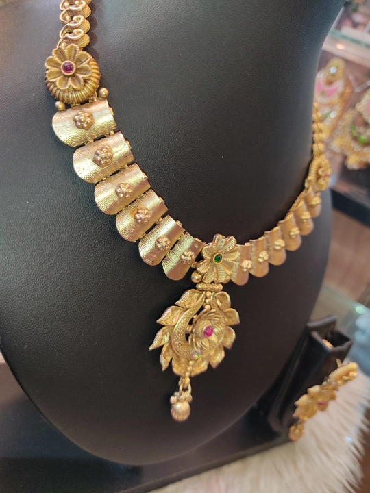 Rajwadi necklace  uploaded by H.M FINE ART'S on 12/7/2023