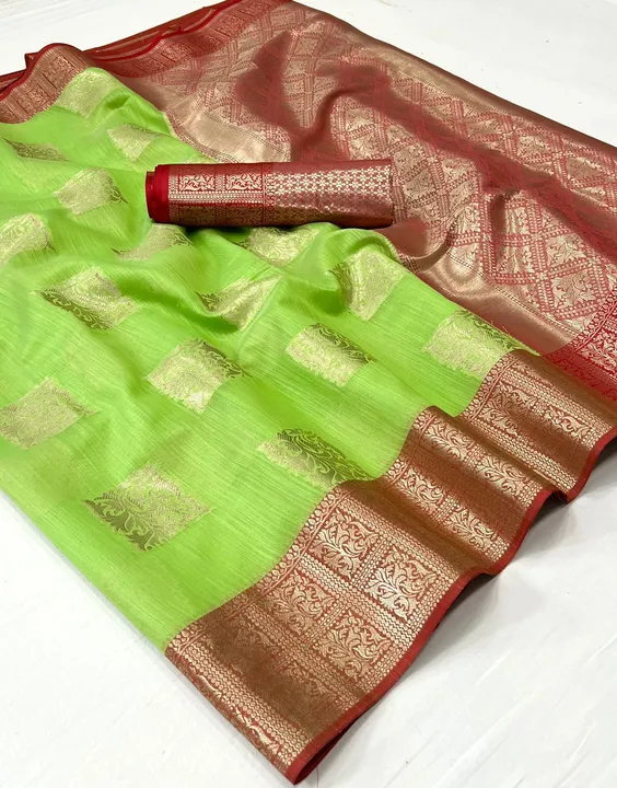 🔅 *NEW LAUNCHING* 🔅

*Catalogue - *Aaditya*

*Fabric - Pure Linen saree with gold zari weaving wit uploaded by business on 12/7/2023