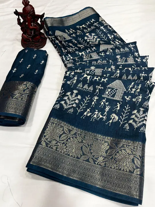 Hit VARLI  special

Dola silk with jequrd boder

Running blouse

Total color 4
Rate 650/+$

Book now uploaded by business on 12/7/2023