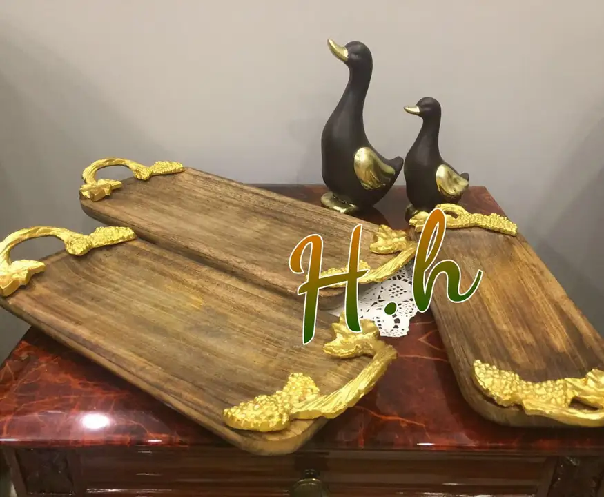 Decorative Beautiful Mango Wood Trays Bowls Collection Used For Gifting & Decor  Available  in Very  uploaded by Hina Handicrafts on 12/7/2023