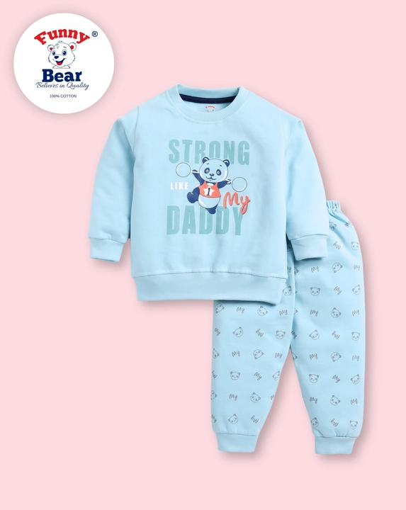 Funny Bear Kids Winter Clothes  |  wholesale kids apparel  uploaded by Priya Hosiery  on 12/7/2023