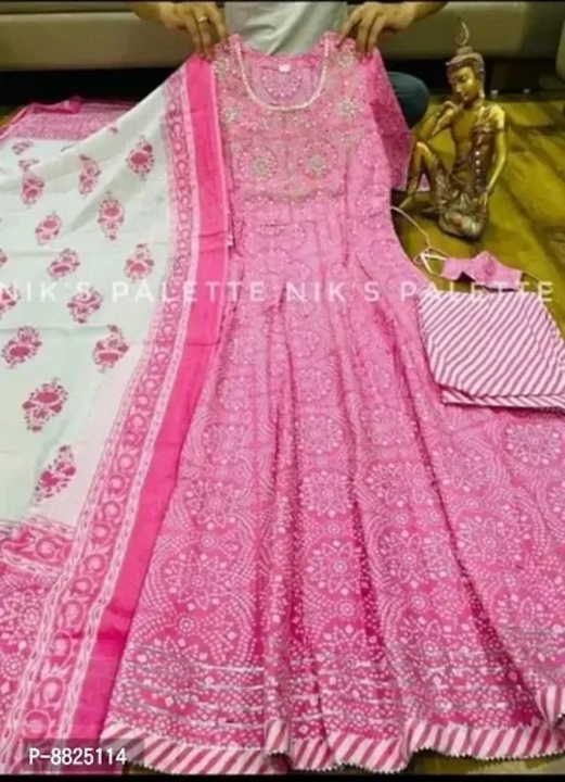 Post image I want 1-10 pieces of Saree at a total order value of 1000. I am looking for Stylish Rayon Printed With Gota Lace Work Kurta With Pant And Dupatta Set For Women

Size: 
M
L
XL
2. Please send me price if you have this available.