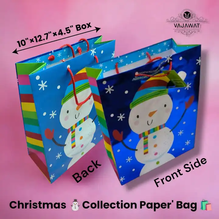 Christmas Paper Bag 🛍️ uploaded by business on 12/7/2023