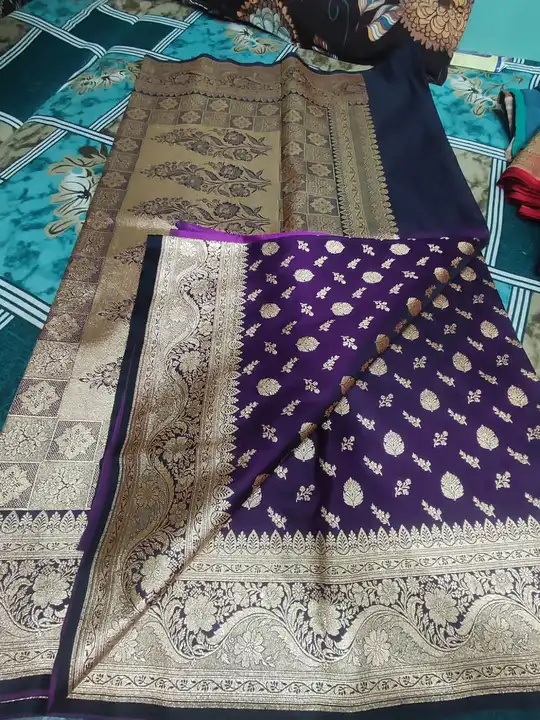 Banarasi softy silk saree  uploaded by business on 12/7/2023