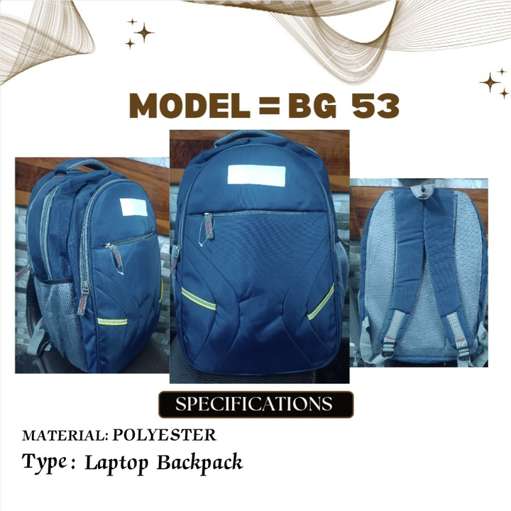 Laptop Backpack  uploaded by All kinds of Bags & Corporate Gifts +917303939157 on 12/7/2023