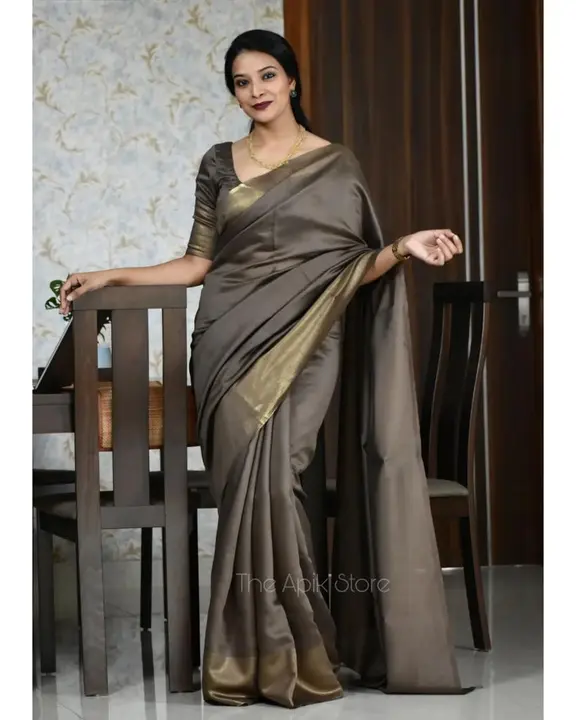 Post image Let’s Wear #ethicallymade
.
 *Beautifully Crafted kota silk  Saree collection*

  Zari border saree

Fabric: viscose silk 

Length: 6.5 Meters
Blouse Piece runningMeter