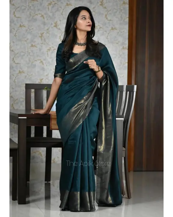 Kota silk saree  uploaded by The goodwill of LINEN on 12/7/2023