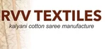 Business logo of RVV TEXTILE (Kalyani cotton sarees manufacturers) based out of Salem