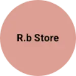 Business logo of R.B store