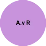 Business logo of A.v R