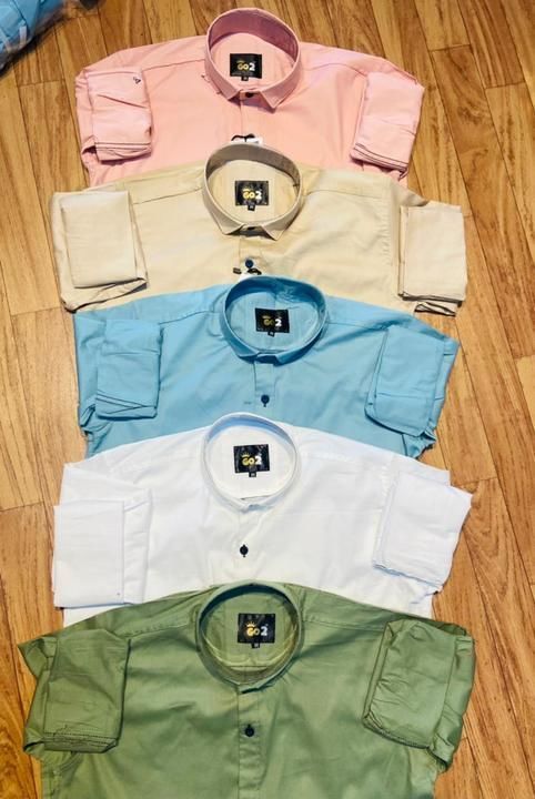 Casual plain shirts uploaded by Goyal Corporation on 3/24/2021