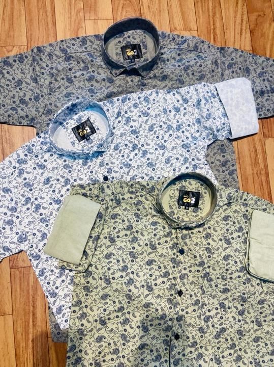 Casual printed shirts uploaded by Goyal Corporation on 3/24/2021