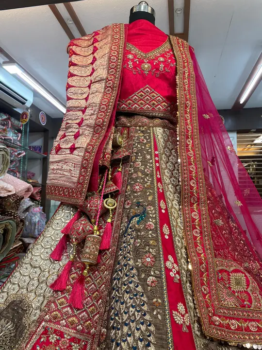 Heavy bridal  uploaded by Shree kamdhenu textile on 12/8/2023