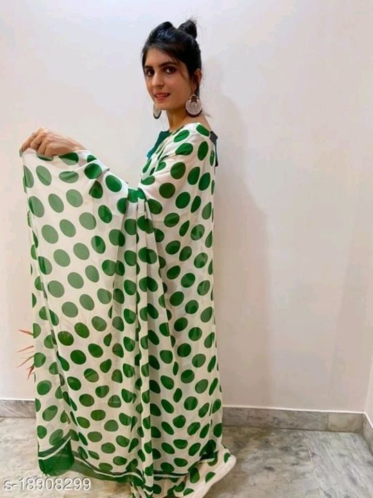 Daily wear saree uploaded by business on 3/24/2021