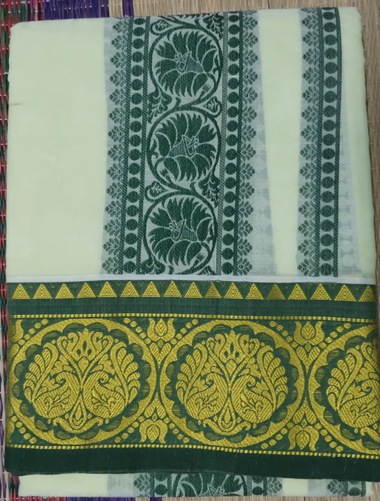 Embossed cotton colour dhoties  uploaded by BHASKAR TEXTILE on 12/9/2023
