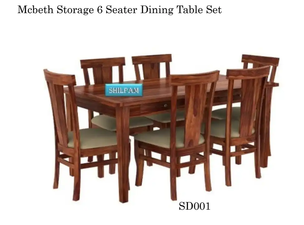 Sheesham dinning table  uploaded by Shilpam furniture and decor on 12/9/2023