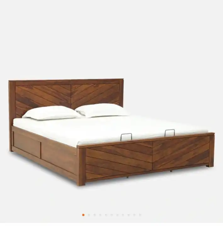 Sheesham wood bed uploaded by Shilpam furniture and decor on 12/9/2023