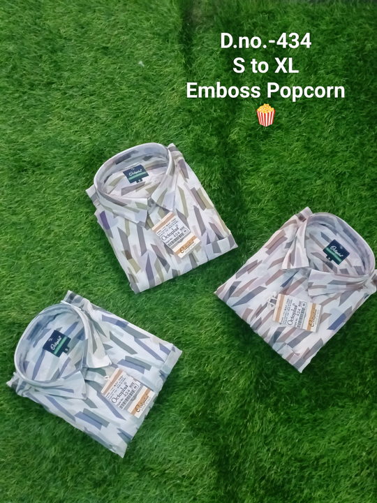 Post image Hey! Checkout my new product called
Octoplus Casual Premium EMBOSSED POPCORN shirts for men.