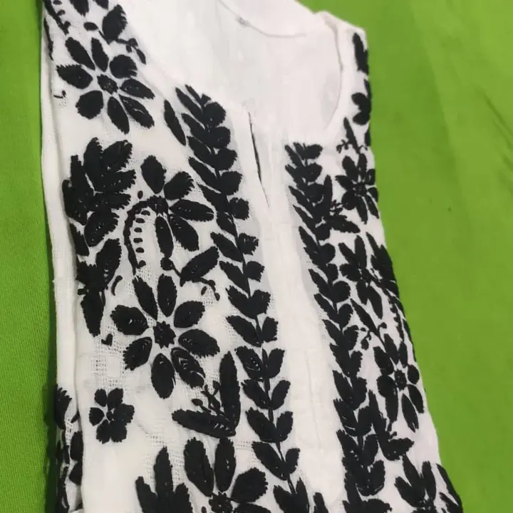 Jackard print kurti  uploaded by Lcf crafts (lucknow Chikan factory) on 12/9/2023