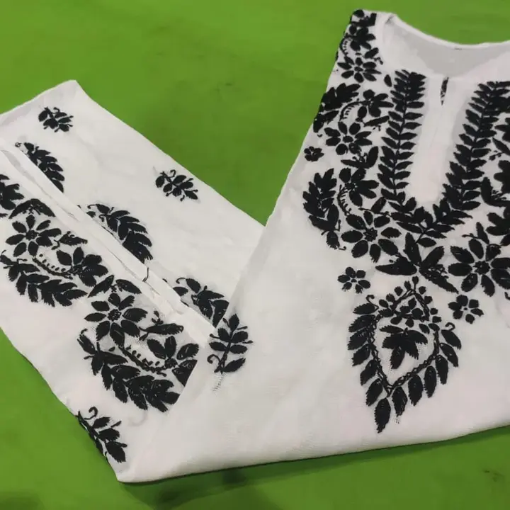Jackard print kurti  uploaded by Lcf crafts (lucknow Chikan factory) on 12/9/2023