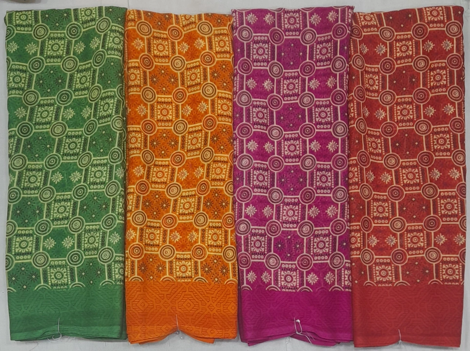 Semi georgette uploaded by TEJAS SAREES on 12/9/2023