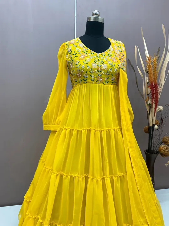Gown  uploaded by Taha fashion from surat on 12/9/2023