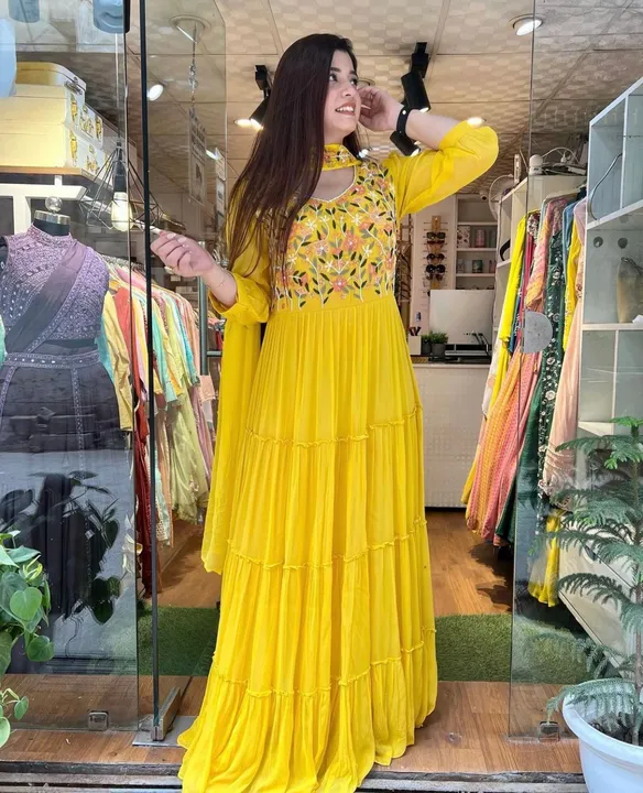 Gown  uploaded by Taha fashion from surat on 12/9/2023