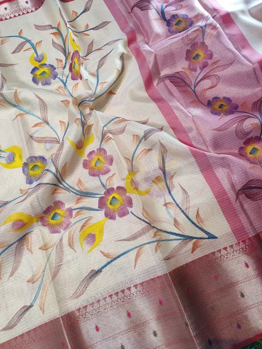 Kota check saree uploaded by business on 12/9/2023