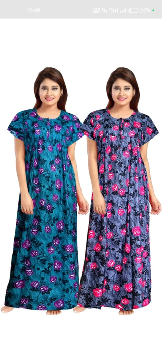 100% Cotton nighty free size  uploaded by business on 12/9/2023