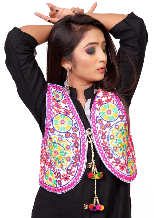 Women's embroidered jacket within just 85 rs uploaded by business on 12/9/2023