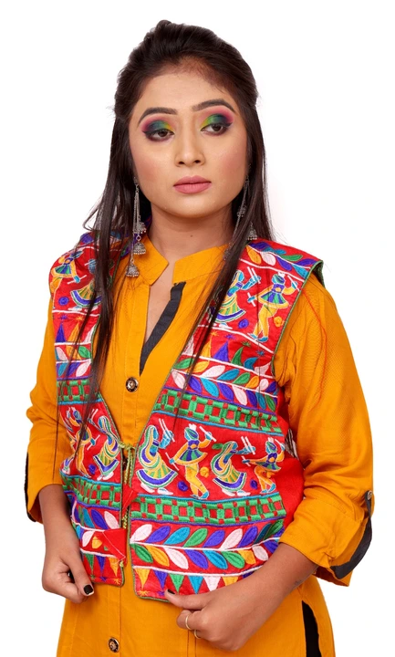 Women's jacket uploaded by Gayatri textile and embroidery work on 12/9/2023