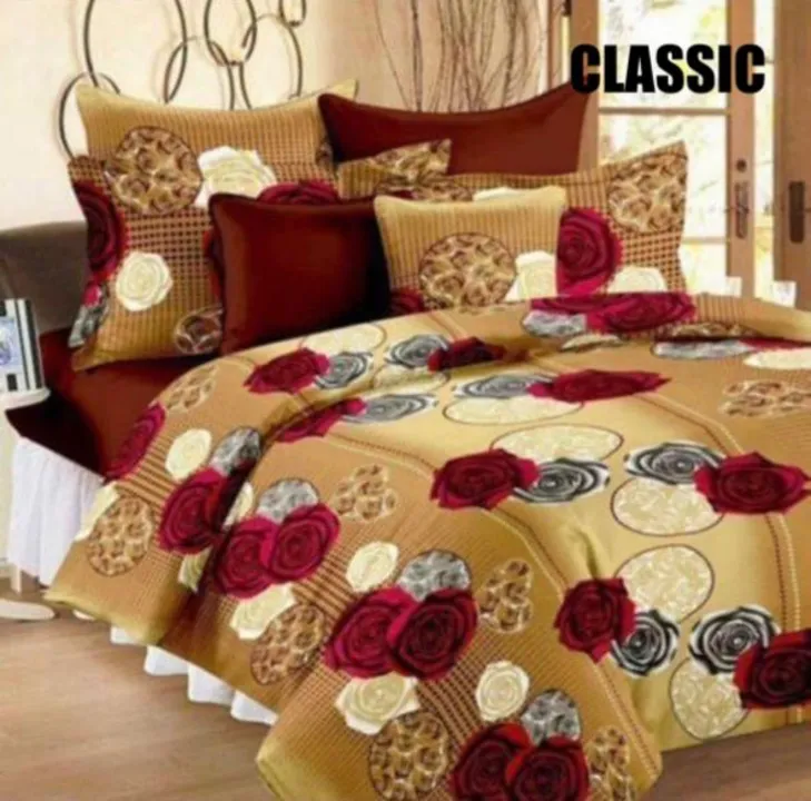 Post image I want 500 pieces of 3D bedsheet  at a total order value of 50000. I am looking for 115 rupee men kisi ke pass 3d bedsheet available hai?. Please send me price if you have this available.