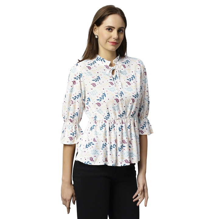 Amizara Printed Stretchable Womens Top uploaded by business on 12/10/2023