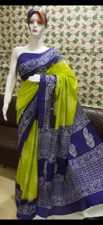 Cotton saree  uploaded by business on 12/10/2023