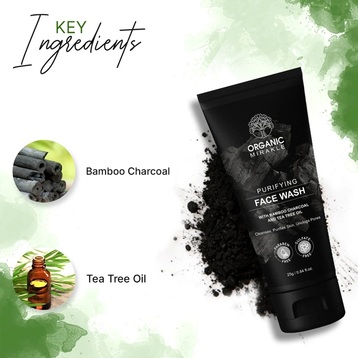 Organic mirakle Charcoal Facewash uploaded by Kabita collection's on 12/10/2023