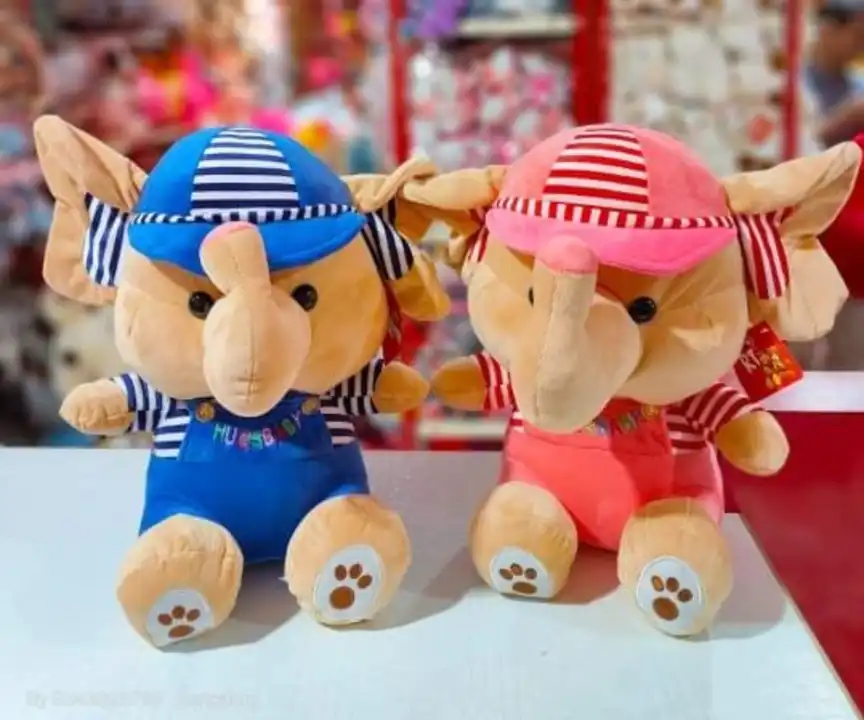 Elephant teddy bear  uploaded by Hatimi gifts on 12/10/2023