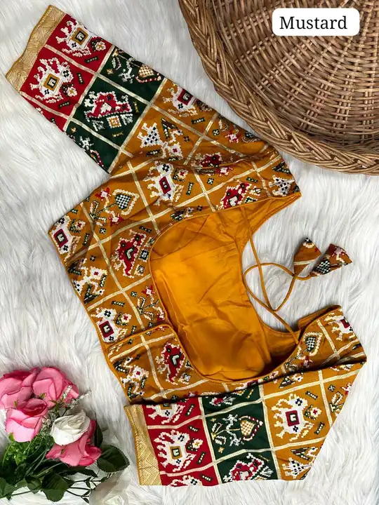 *Patola Lovers 🥰*

Fabric :- *Pure Cotton Patola Print N Foil*
Size :- *38 Upto 42 Chest Size*
Heig uploaded by Divya Fashion on 12/10/2023
