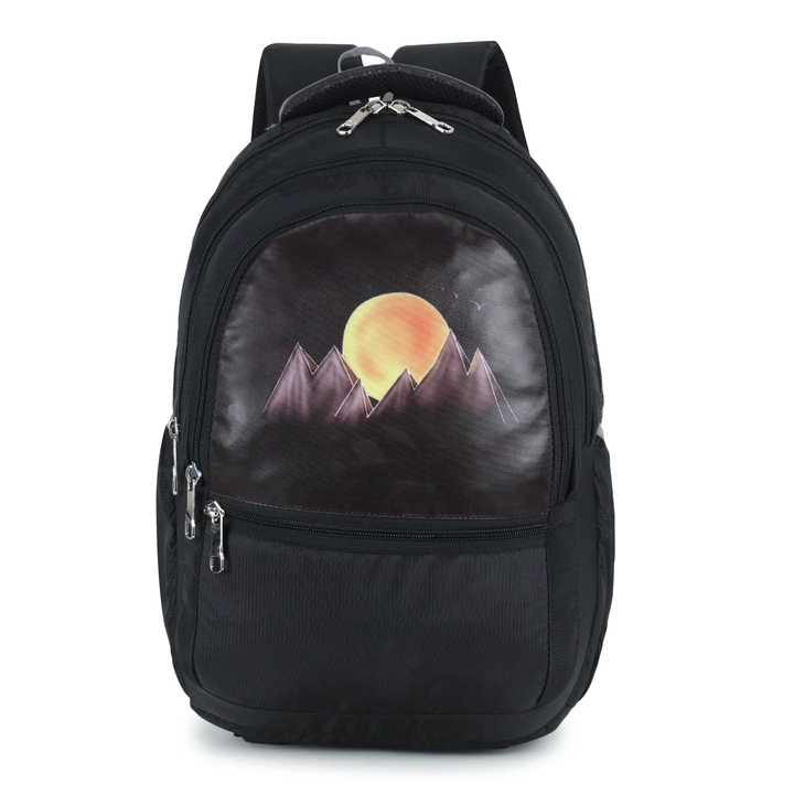 Printed backpack mens bag and school bag uploaded by business on 12/10/2023